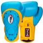 Twins Special BGVL6-AV Боксерские Перчатки Тайский Бокс Light Blue-Yellow